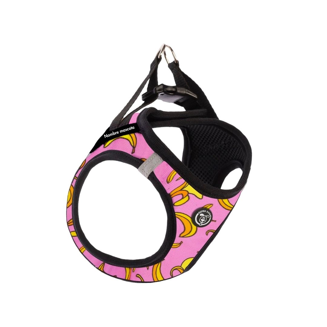 arnes-body-ajustable-mascota-nombre-bordado-pink-bananas
