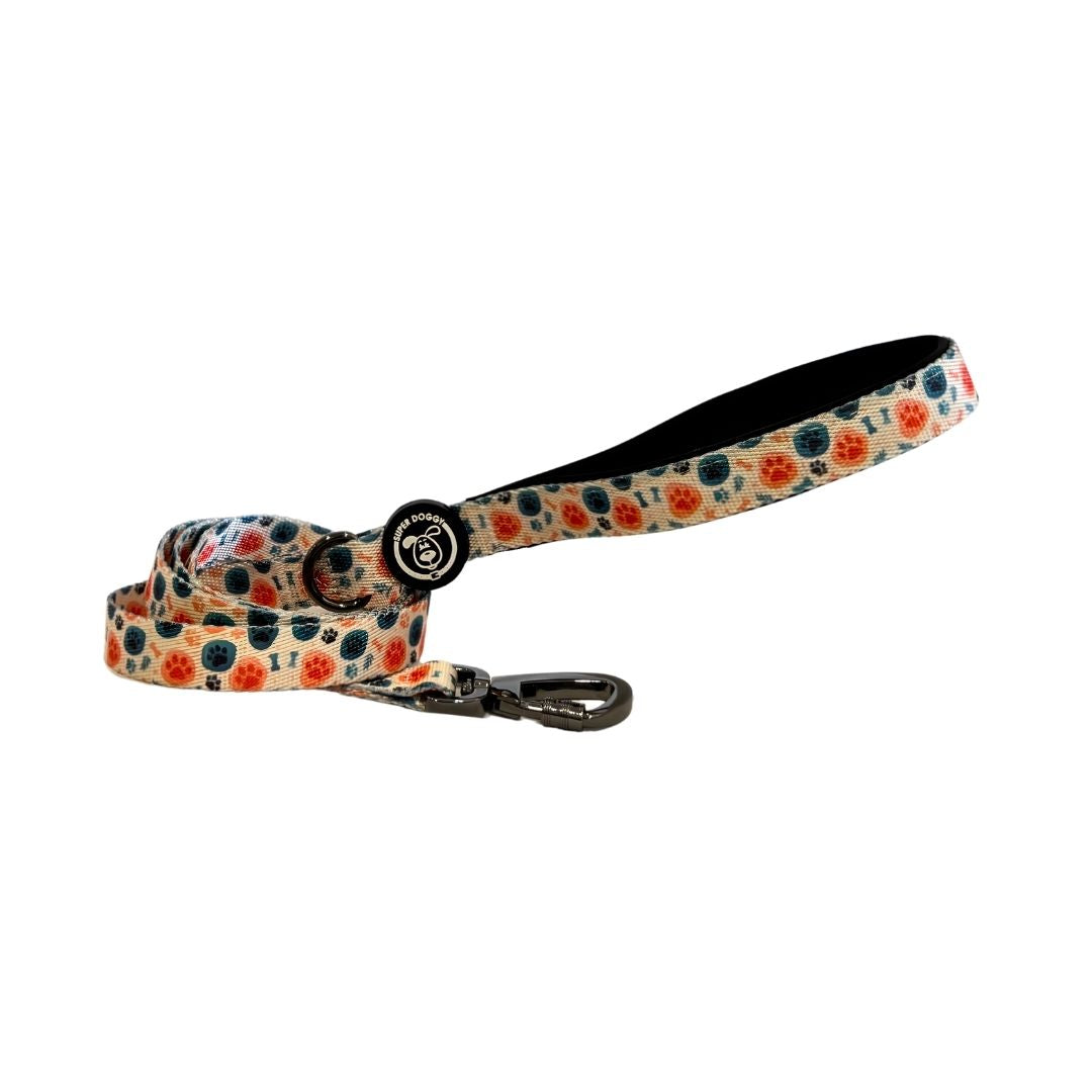 Correa para perro con estampado original Bones & Paws