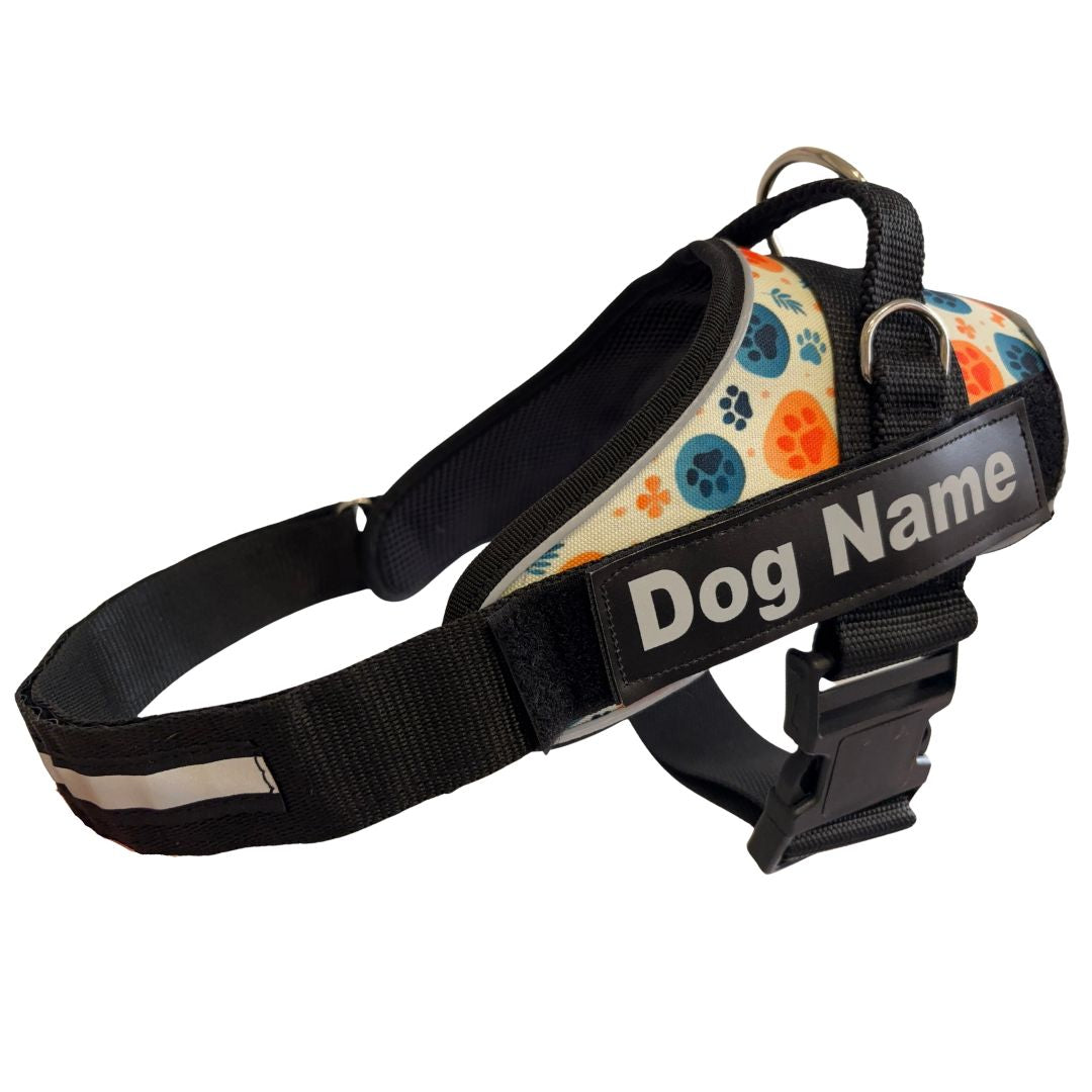 personaliza el Arnés Pro Bones and Paws con el nombre de tu perro
