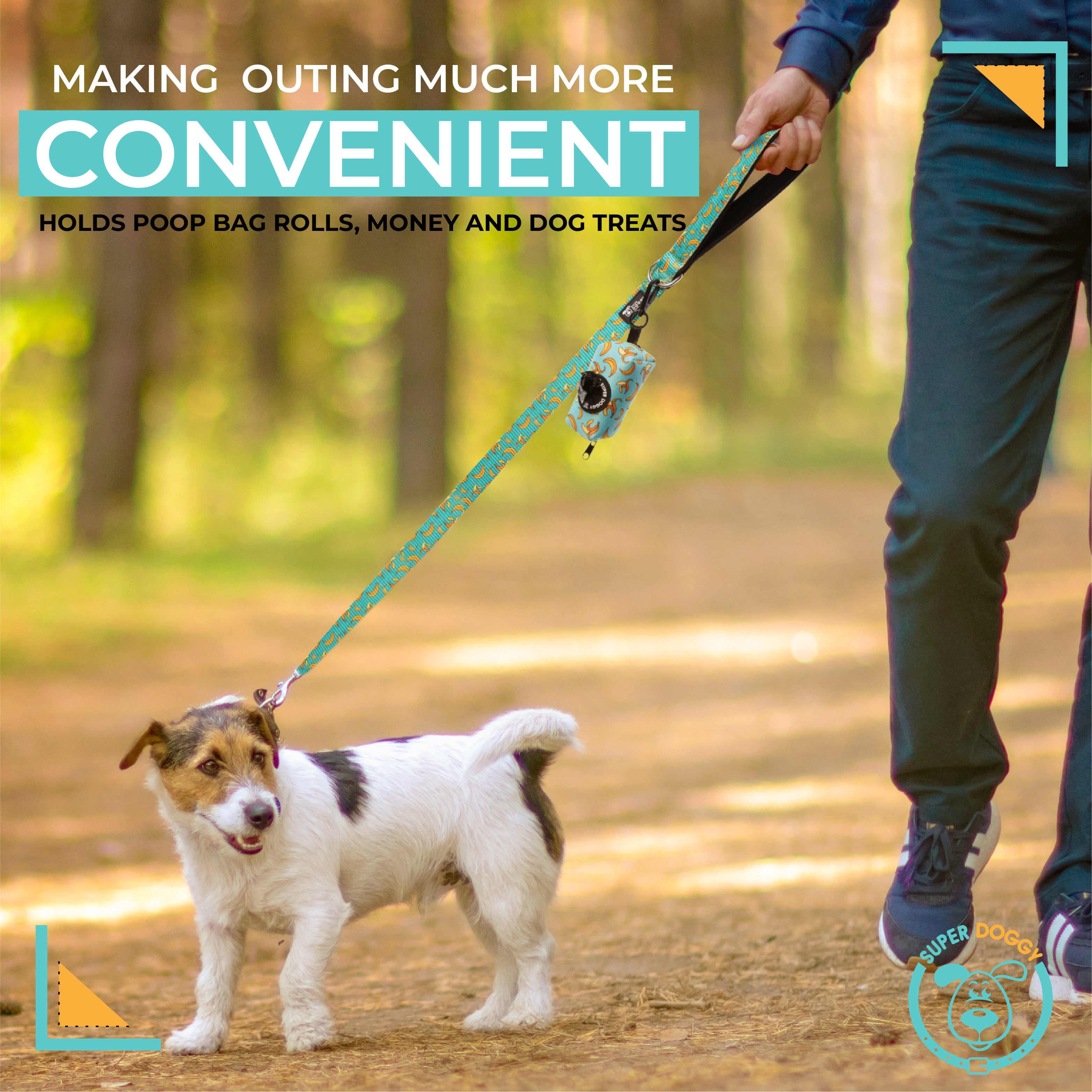 Porta Bolsas Blue Bananas