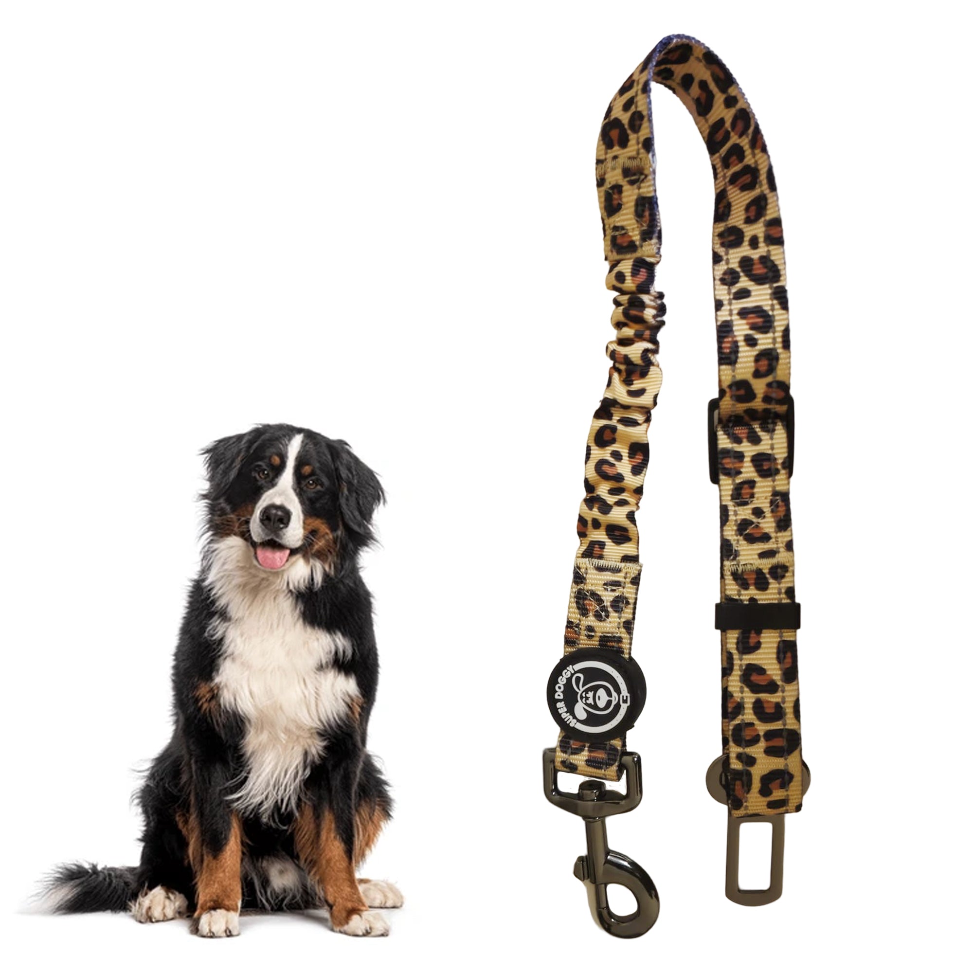 Cinturón de Seguridad para Perros | Estilo Leopardo