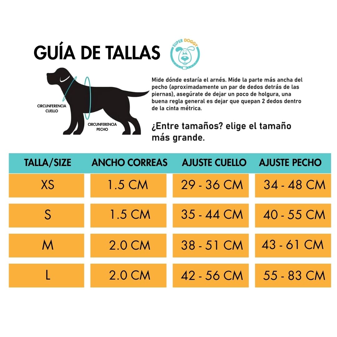 arnes, ajustable, arnes, personalizado, perros, accesorios, paseos, perro, super doggy