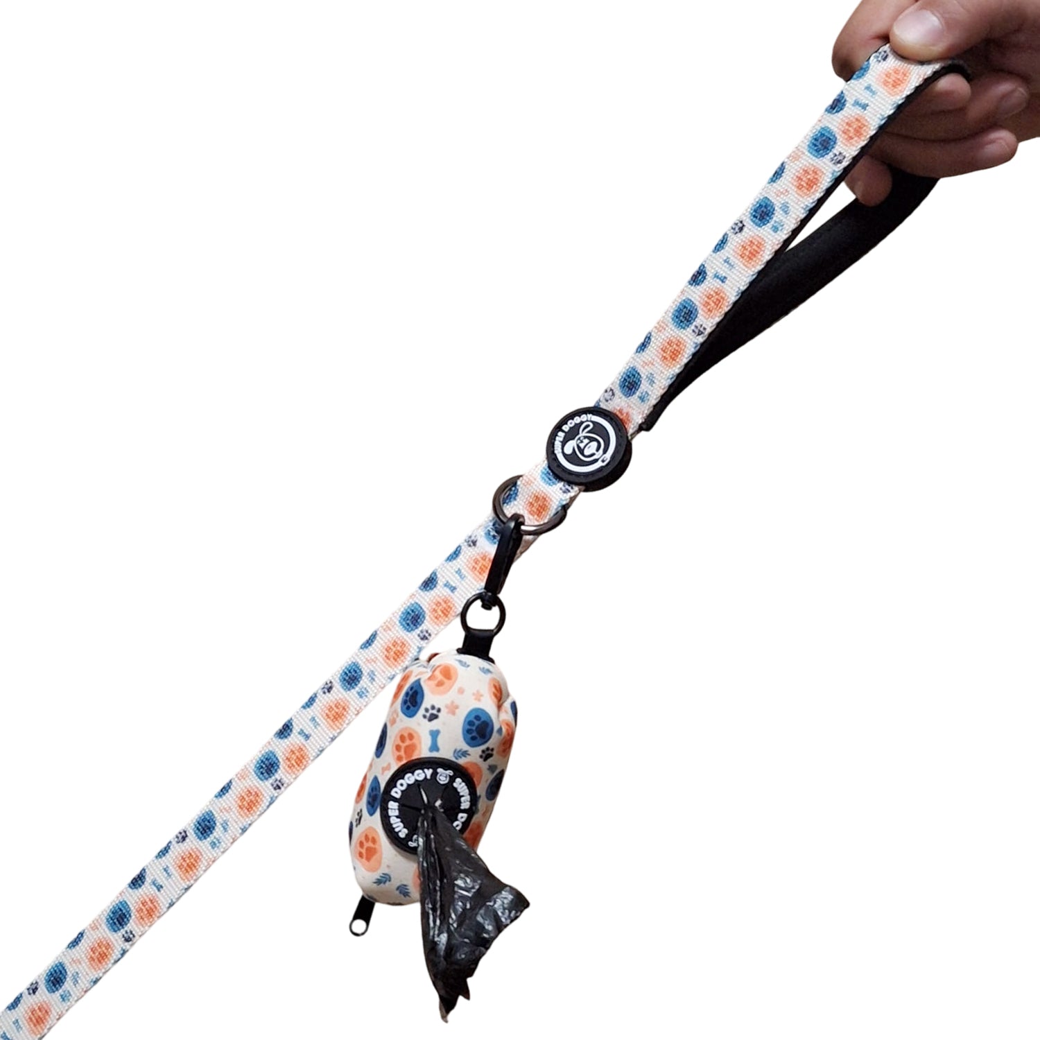 portabolsas, paws, bones, huellas, patas, arnes, personalizado, perros, accesorios, paseos, perro, super doggy