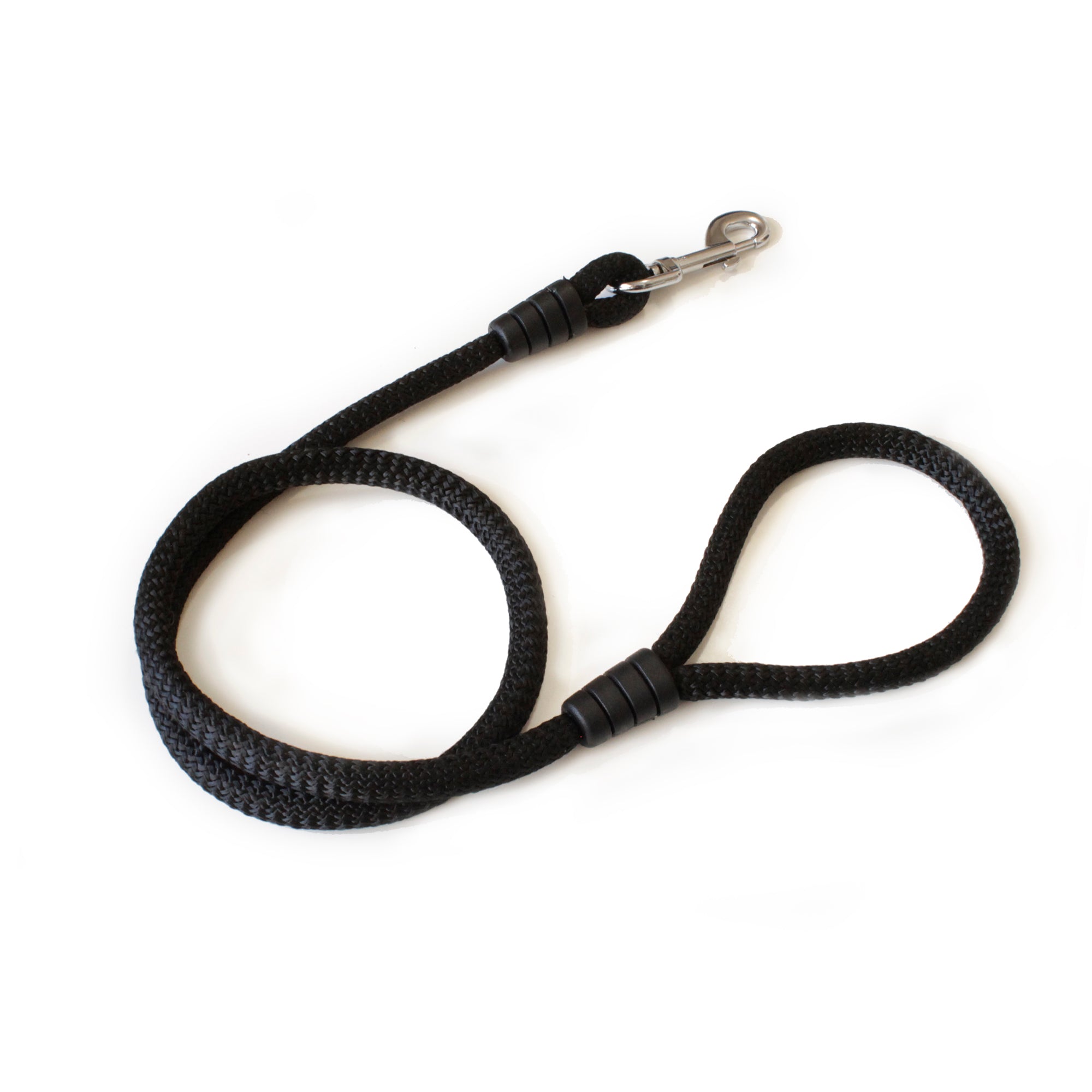 Correa para perro cordón de 12 mm negro