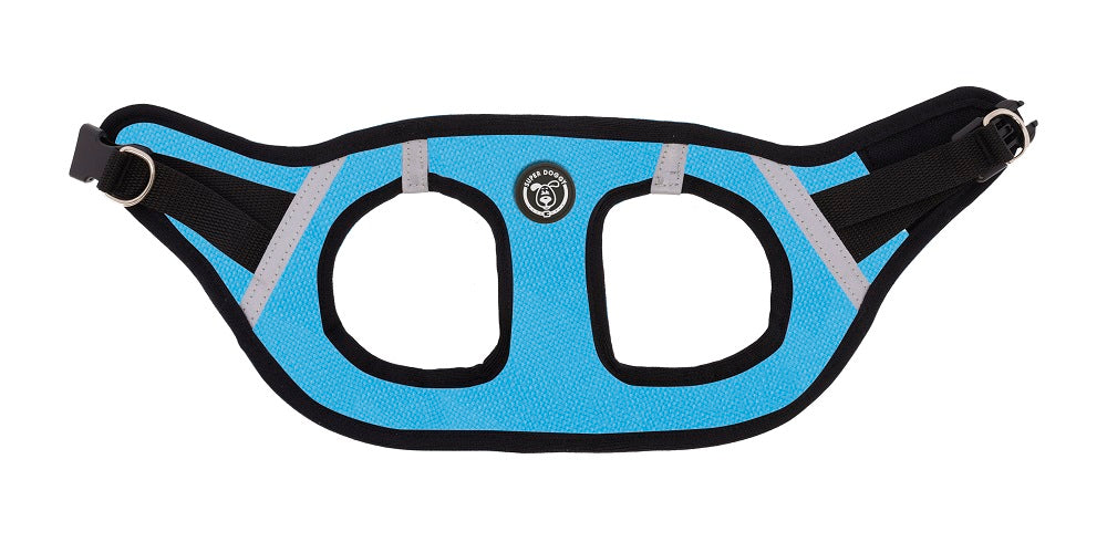 arneses, azul, cielo, blue, body, arnes, personalizado, perros, accesorios, paseos, perro, super doggy