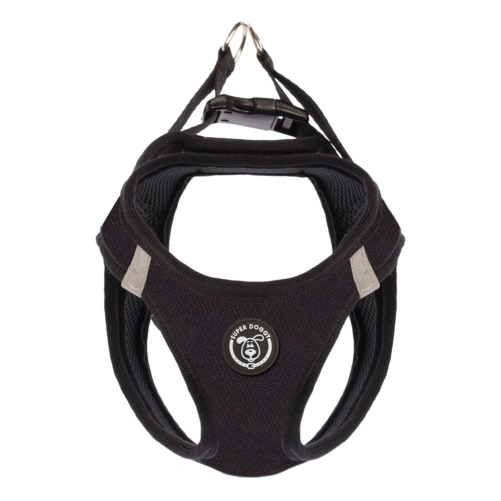 arneses, negro, black, body, arnes, personalizado, perros, accesorios, paseos, perro, super doggy