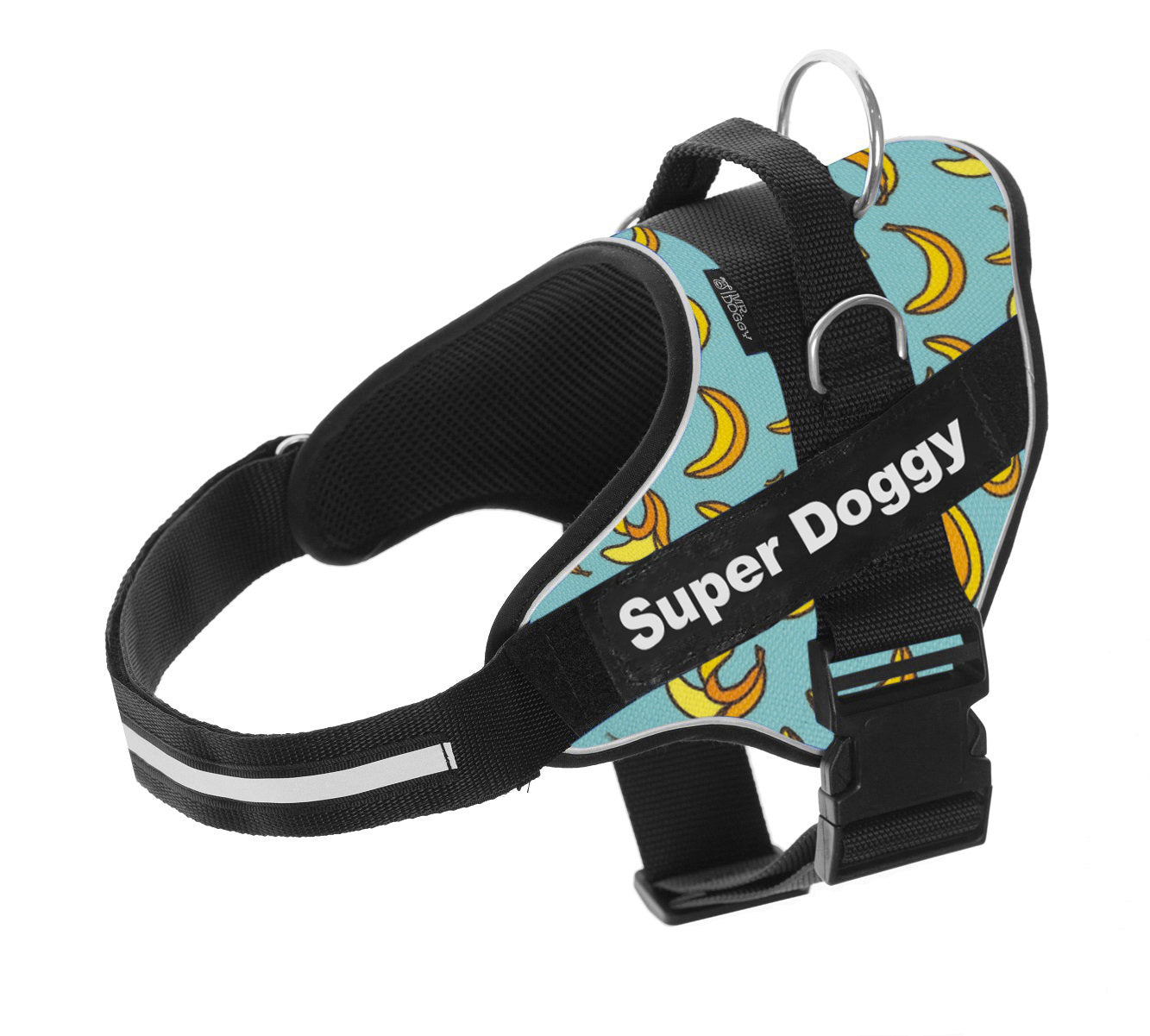 arneses, personalizados, pro, blue, bananas, arnes, personalizado, perros, gatos, gato, accesorios, paseos, perro, super doggy