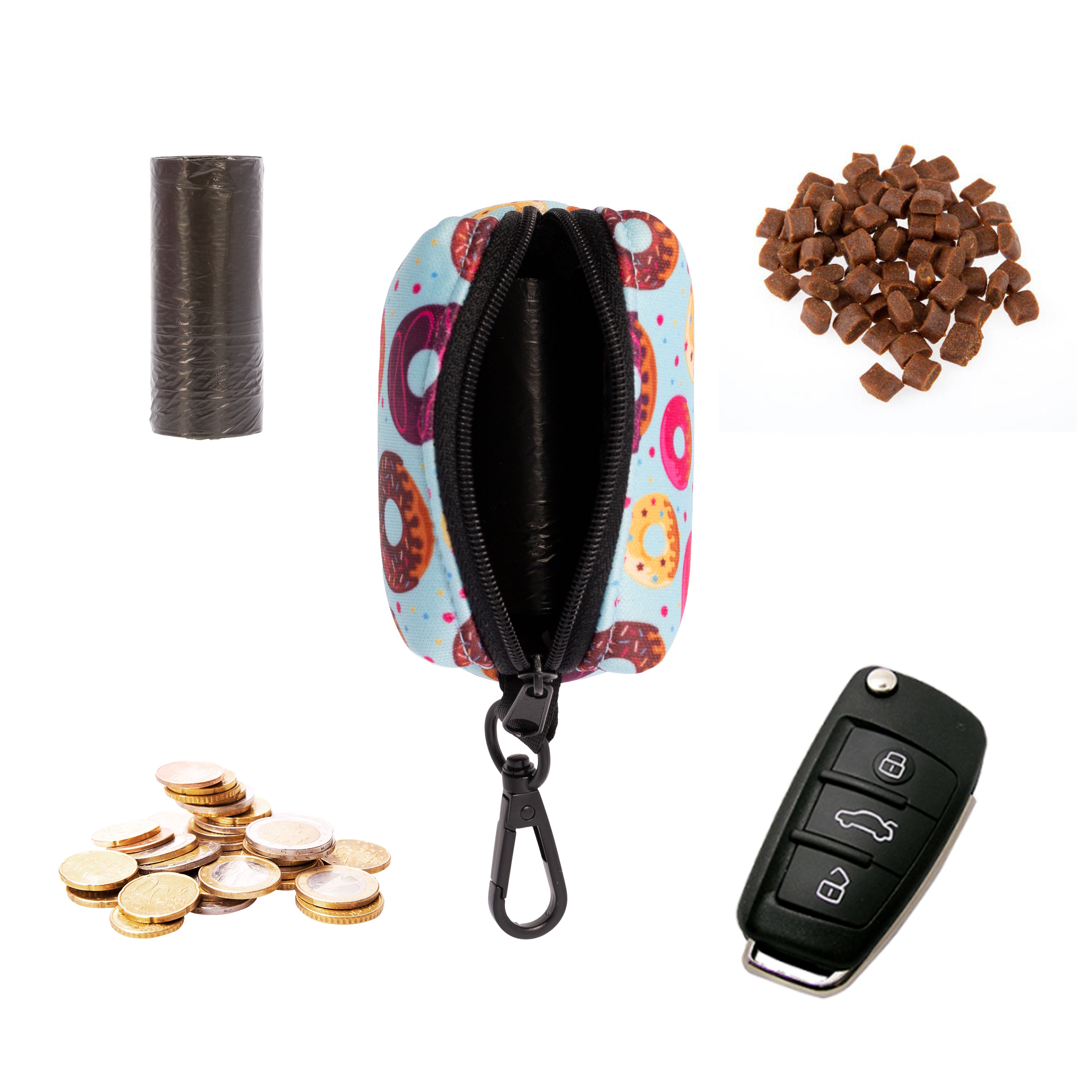 portabolsas, donuts, donas, arnes, personalizado, perros, accesorios, paseos, perro, super doggy