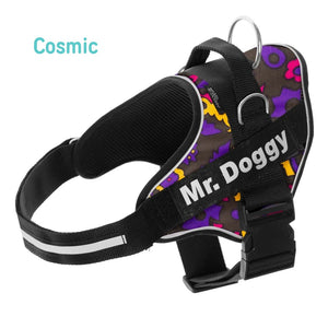personaliza el Arnés Pro Cosmic de tu perro con su nombre