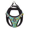 arneses, blue, bananas, body, arnes, personalizado, perros, accesorios, paseos, perro, super doggy