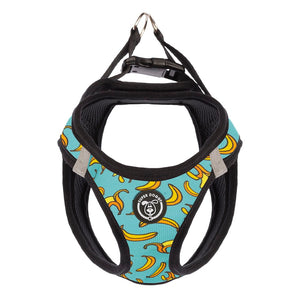 arneses, blue, bananas, body, arnes, personalizado, perros, accesorios, paseos, perro, super doggy
