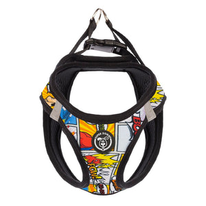 arneses, comic, superheroes, body, arnes, personalizado, perros, accesorios, paseos, perro, super doggy