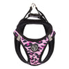 arneses, leopardo, rosa, leopard, rosa, body, arnes, personalizado, perros, accesorios, paseos, perro, super doggy