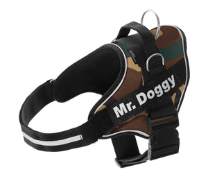 arneses, personalizados, pro, camuflaje, arnes, personalizado, perros, gatos, gato, accesorios, paseos, perro, super doggy