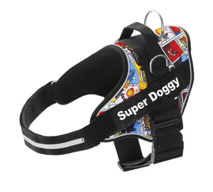 arneses, personalizados, pro, comic, superheroe, arnes, personalizado, perros, gatos, gato, accesorios, paseos, perro, super doggy