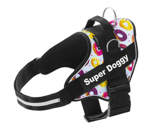 arneses, personalizados, pro, donuts, donas, arnes, personalizado, perros, gatos, gato, accesorios, paseos, perro, super doggy