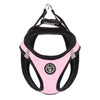 arneses, rosa, rosado, body, arnes, personalizado, perros, accesorios, paseos, perro, super doggy