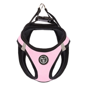 arneses, rosa, rosado, body, arnes, personalizado, perros, accesorios, paseos, perro, super doggy