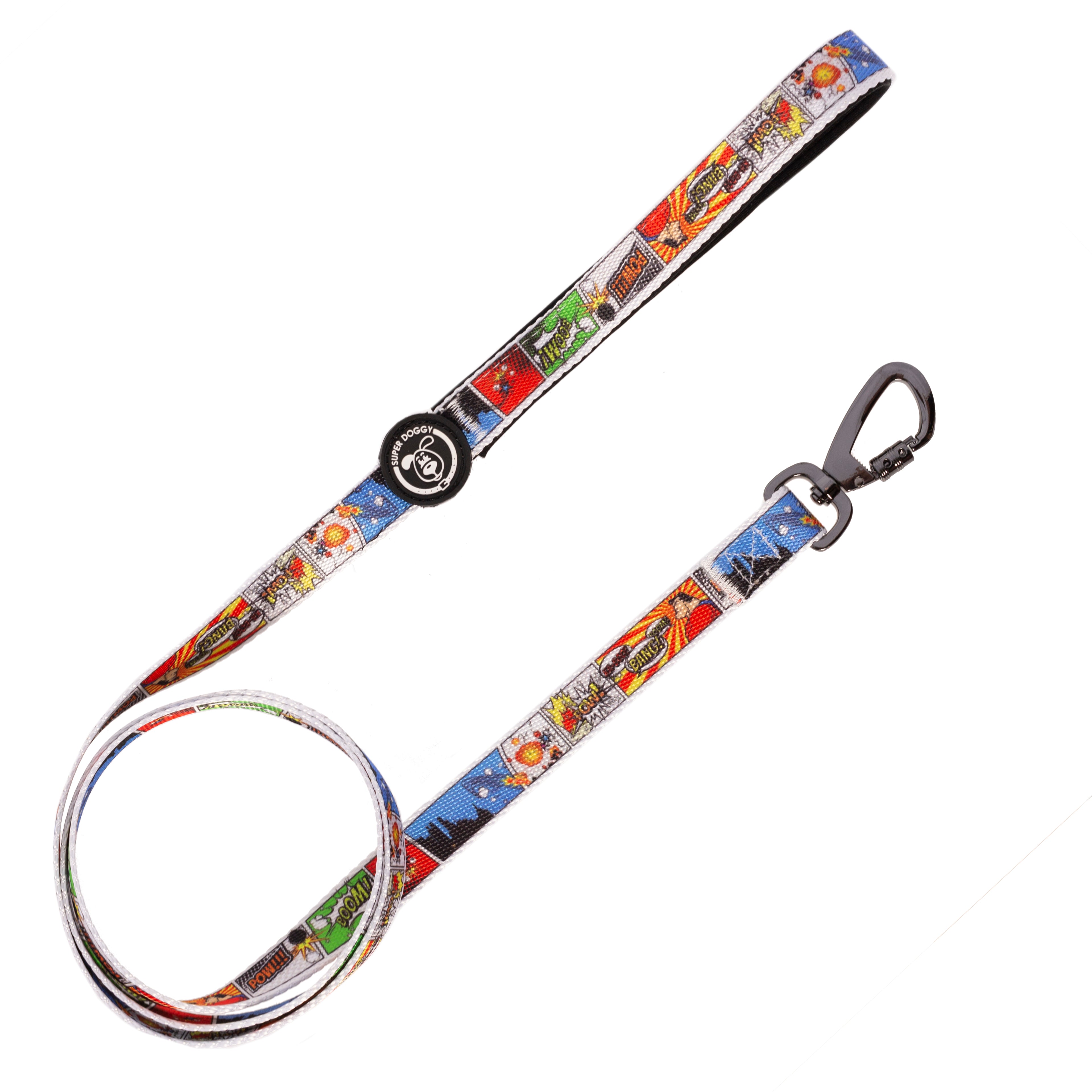 correa, comic, arnes, personalizado, perros, accesorios, paseos, perro, super doggy